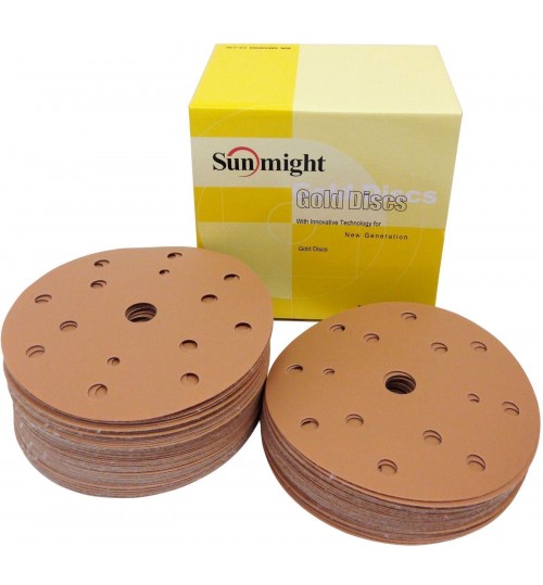 Sunmight DA Disc Multi Holes P40 - P600 Pack of 100